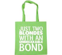Hippowarehouse Just Two Blondes With an Unbreakable Bond Tote Shopping Gym Beach Bag 42cm x38cm, 10 litres