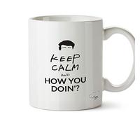 Hippowarehouse Keep Calm and How You Doin Joey Printed Mug Cup Ceramic 10oz