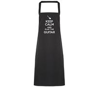 Hippowarehouse Keep Calm and Play the Guitar (Electric) Apron kitchen cooking painting DIY onesize adult