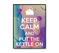Hippowarehouse Keep Calm and Put the Kettle On Printed Poster A1 Wall Art Design Classroom Room Gym Office Décor