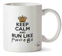 Hippowarehouse Keep Calm and Run Like Phoebe Printed Mug Cup Ceramic 10oz