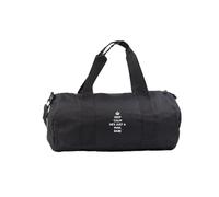 Hippowarehouse Keep Calm He’s just a Man, Babe Gymwear Gym Duffle Cylinder Uniform Kit Bag 50 x 25 x 25cm 20 litres