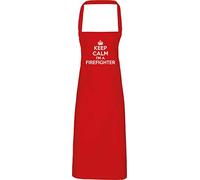 Hippowarehouse Keep Calm I'm a Firefighter Apron kitchen cooking painting DIY onesize adult