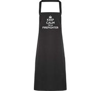 Hippowarehouse Keep Calm I'm a Firefighter Apron kitchen cooking painting DIY onesize adult