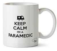 Hippowarehouse Keep Calm I'm a Paramedic Printed Mug Cup Ceramic 10oz