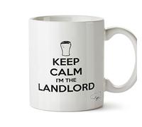 Hippowarehouse Keep Calm I'm The Landlord Printed Mug Cup Ceramic 10oz