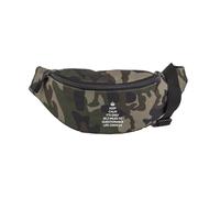 Hippowarehouse Keep Calm It's only 26.2 Miles of Questionable Life Choices Waist Pack Bum Bag Festival Accessory 38x14x8cm 2.5 litres