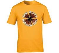 Hippowarehouse Kind Words Cost Nothing Unisex Short Sleeve t-Shirt (Specific Size Guide in Description) Gold