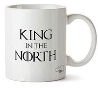 Hippowarehouse King in The North Printed Mug Cup Ceramic 10oz