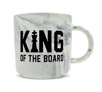 Hippowarehouse King of The Board Chess Printed Mug Various Colour Options Ceramic Cup Kitchenware 11oz