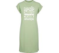Hippowarehouse Kpop is Not Just Music It's A Lifestyle t-Shirt Dress Women's Adults Nightie Nightdress