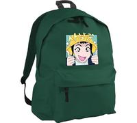 Hippowarehouse Kpop Movie Cute Anime Hunter Girl with Yellow Bucket Hat backpack ruck sack Dimensions: 31 x 42 x 21 cm Capacity: 18 litres