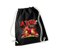 Hippowarehouse La Roja Spanish Football World Champions Spain Supporter Drawstring Cotton School Gym Bag 37cm x 46cm, 12 litres