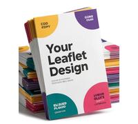 Hippowarehouse Leaflet Poster Personalised Flyer A4 Various Options Custom Advertising Material Customisable Upto 1000