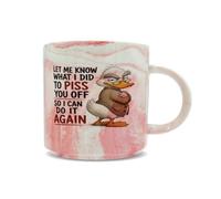 Hippowarehouse Let me Know What i did to Piss You Off Printed Mug Various Colour Options Ceramic Cup Kitchenware 11oz
