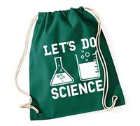 Hippowarehouse Let'S Do Science Drawstring Cotton School Gum Kid Bag Sack 37cm x 46cm, 12 litres