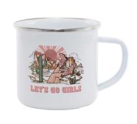 Hippowarehouse Let's go Girls Printed Mug Various Colour Options Ceramic Cup Kitchenware 11oz