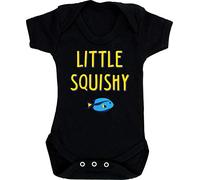 Hippowarehouse Little Squishy baby vest bodysuit (short sleeve) boys girls