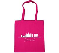 Hippowarehouse Liverpool Tote Shopping Gym Beach Bag 42cm x38cm, 10 litres
