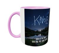 Hippowarehouse Look at the Stars knob wrap Around Printed Mug Various Colour Options Ceramic Cup Kitchenware 11oz