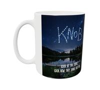 Hippowarehouse Look at the Stars knob wrap Around Printed Mug Various Colour Options Ceramic Cup Kitchenware 11oz