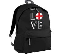 Hippowarehouse Love England backpack ruck sack Dimensions: 31 x 42 x 21 cm Capacity: 18 litres