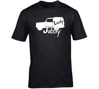 Hippowarehouse Lovely Jubbly Unisex Short Sleeve t-Shirt (Specific Size Guide in Description) Black
