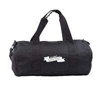 Hippowarehouse Mad About Musical Theatre Gymwear Gym Duffle Cylinder Uniform Kit Bag 50 x 25 x 25cm 20 litres