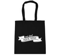 Hippowarehouse Mad About Musical Theatre Tote Shopping Gym Beach Bag 42cm x38cm, 10 litres