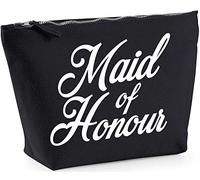 Hippowarehouse Maid of Honour printed make up cosmetic wash bag 18x19x9cm