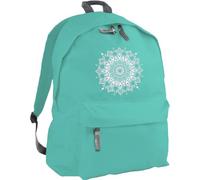 Hippowarehouse Mandala Flower Boho Spiritual Calm Girl Energy backpack ruck sack Dimensions: 31 x 42 x 21 cm Capacity: 18 litres