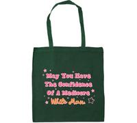 Hippowarehouse May you have confidence of a mediocre white man Tote Shopping Gym Beach Bag 42cm x38cm,10 litres