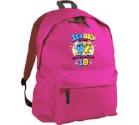 Hippowarehouse Mental Health Day Its Ok to Feel Six Seven When You Dont Feel Ten backpack ruck sack Dimensions: 31 x 42 x 21 cm Capacity: 18 litres