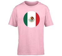 Hippowarehouse Mexico Flag Kids Children's Short Sleeve t-Shirt