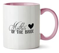 Hippowarehouse Mother of The Bride Printed Mug Various Colour Options Ceramic Cup Kitchenware 11oz