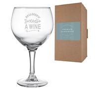 Hippowarehouse Mummy Needs a Wine Engraved Gin Glass Large Mum Sister Gift Bridesmaid Birthday Present