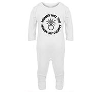 Hippowarehouse Mummy will you marry my daddy? Baby Romper all in one piece unisex