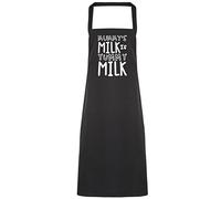 Hippowarehouse Mummy's Milk is Yummy Milk Apron kitchen cooking painting DIY onesize adult