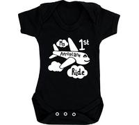 Hippowarehouse My First Aeroplane Ride baby vest bodysuit (short sleeve) boys girls