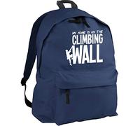 HippoWarehouse My Home is on The Climbing Wall Backpack ruck Sack Dimensions: 31 x 42 x 21 cm Capacity: 18 litres