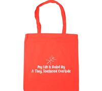 Hippowarehouse My Life Is Ruled By A tiny, camouflaged Overlord stick insect phasmid Tote Shopping Gym Beach Bag 42cm x38cm, 10 litres