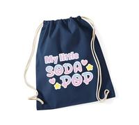 Hippowarehouse my little soda pop Drawstring Cotton School Gym Bag 37cm x 46cm, 12 litres
