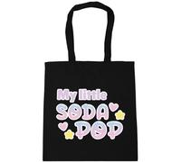Hippowarehouse my little soda pop Tote Shopping Gym Beach Bag 42cm x38cm, 10 litres
