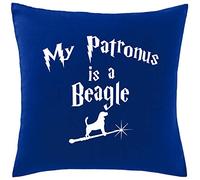 Hippowarehouse My Patronus Is A Beagle Printed bedroom accessory cushion cover case 41x41cm