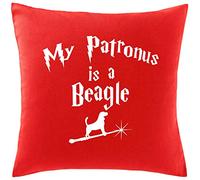 Hippowarehouse My Patronus Is A Beagle Printed bedroom accessory cushion cover case 41x41cm