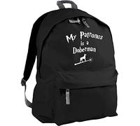 HippoWarehouse My Patronus is A Doberman Backpack ruck Sack Dimensions: 31 x 42 x 21 cm Capacity: 18 litres