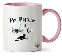 Hippowarehouse My Patronus is A Ragdoll Cat Printed Mug Various Colour Options Ceramic Cup Kitchenware 11oz