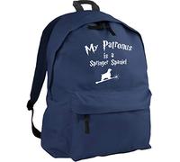 HippoWarehouse My Patronus is A Springer Spaniel Backpack ruck Sack Dimensions: 31 x 42 x 21 cm Capacity: 18 litres