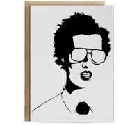 Hippowarehouse napoleon dynamite Birthday Card A5 Personalised with envelope for him for her Funny Cards for Men and Women Blank inside option