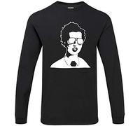 Hippowarehouse Napoleon Dynamite Unisex Long Sleeve t-Shirt Black